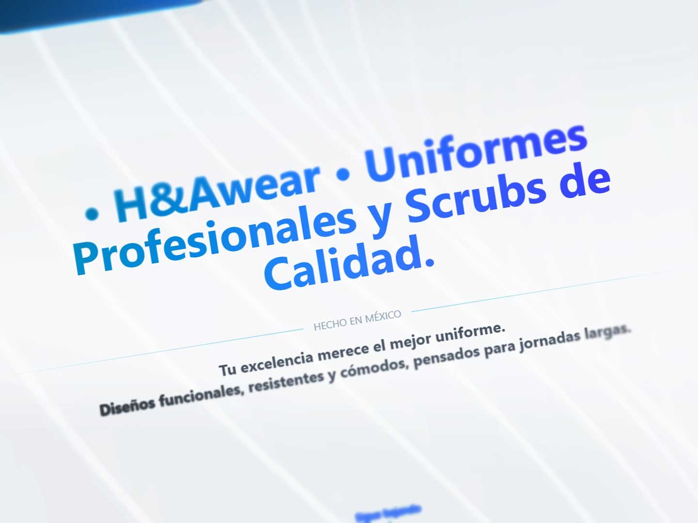 Bienvenidos al Sitio de H&Awear